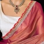 Dusty Rose Soft Cotton Silk Saree