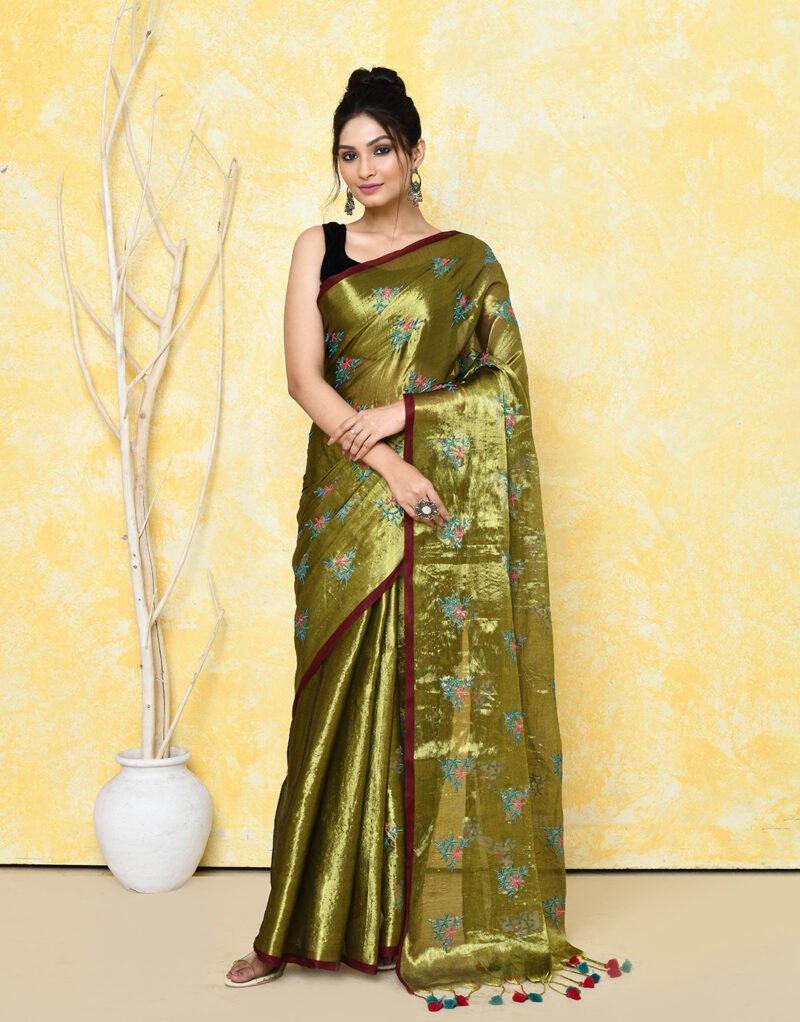 Himalaya Soft Tissue Handloom Saree