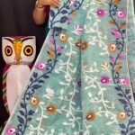 Lota Soft Gulf Stream Jamdani Saree