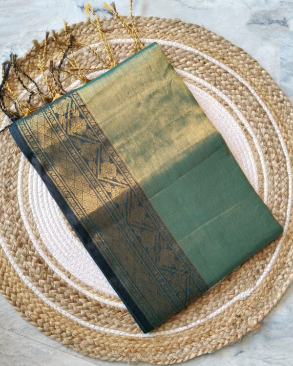Marigold Como Soft Tissu Cotton Silk Sari