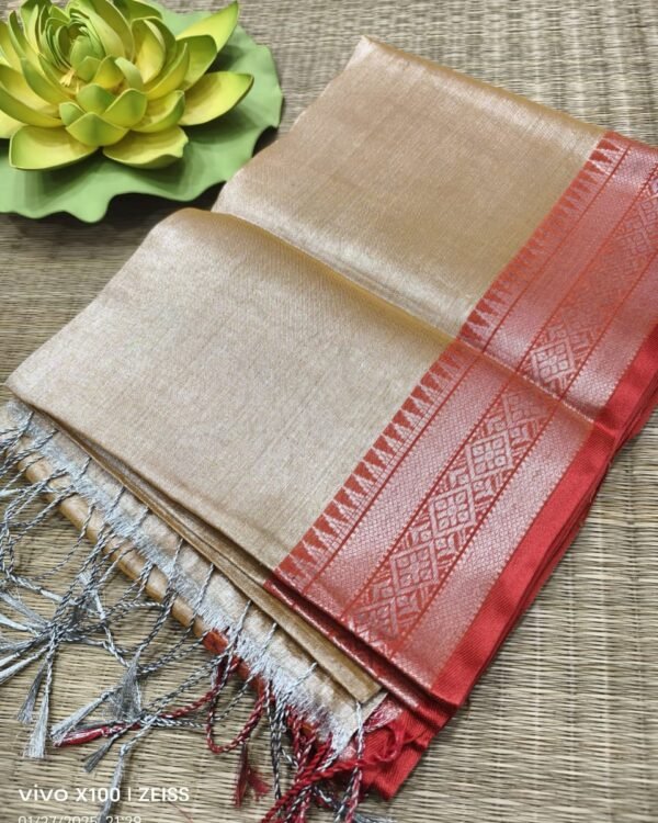 Rodeo Dust Soft Handloom Cotton Silk Saree