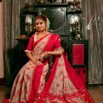 Mushroom Soft Dhakai Jamdani Saree