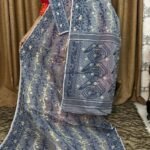 Oslo Grey Soft Dhakai Jamdani Saree