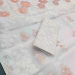 White Soft Dhakai Jamdani Sari