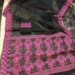 Black Soft Dhakai Jamdani Saree