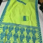Light Green Soft Dhakai Jamdani Saree