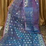 Denim Soft Joriwork Jamdani Saree