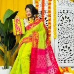 Lemon Soft Dhakai Jamdani Saree