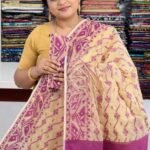 Off White Soft Buti Jamdani Saree With Blouse Piece